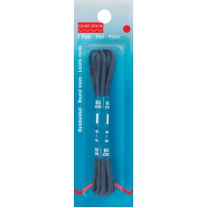 OPRUIMING: Schoenveters dun rond 60cm Donkerblauw OP=OP