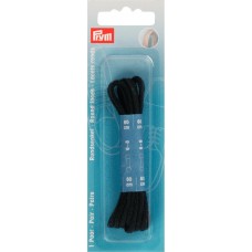 OPRUIMING: Schoenveters dun rond 60cm Zwart - OP=OP