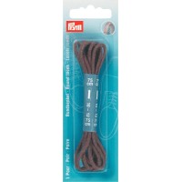 OPRUIMING: Schoenveters dun rond 75cm Bruin OP=OP