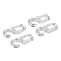 Clip voor gordijnring klein - Voor ringdikte 6mm - Per stuk