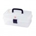 Transparante naaibox - Box met 3 vakken voor jouw fournituren