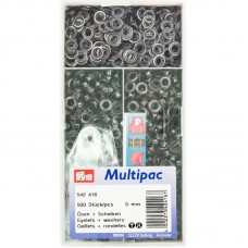 Ringen en Schijven 5 mm Gebronsd - Multipack 500 ringetjes