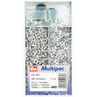 Ringen en Schijven 4 mm Zilverkleurig - Multipack 500 ringetjes