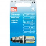 Naaimachinelampje LED met schroefsluiting
