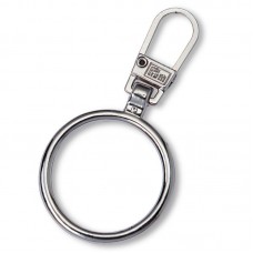 Ritstrekker Ring zilverkleurig - Nieuw trekkerje voor een ritssluiting