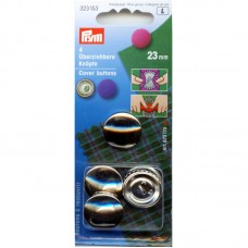OP=OP: Stofknopen 23 mm - 4 stuks met sjabloon 