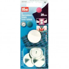 Stofknopen 29 mm - 3 stuks met sjabloon