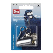 LAATSTE SET: Tuinbroek Garnituur Zilver 30mm OP=OP