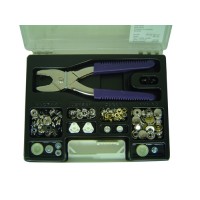 Drukknopen tang complete set - Bevat gereedschap en start-assortiment