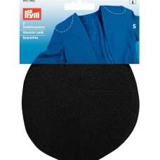 Schoudervulling raglan zonder klittenband zwart 