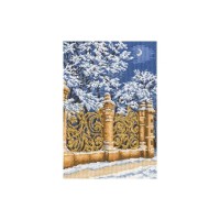 Goedkoop borduurpakket met telpatroon - Winters Park OP=OP Goedkoop borduurpakket met telpatroon - Winters Park OP=OP