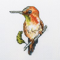 Vogeltjes borduren - Borduurpakket Kolibri