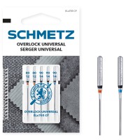 Naaimachinenaalden lockmachine - Assortiverpakking 5 overlocknaalden