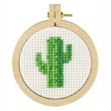 Borduurpakket Cactus inclusief ring