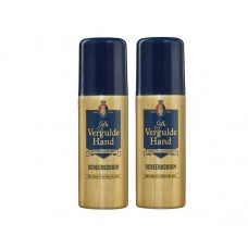 Vergulde Hand Scheerschuim MINI - 2 x 50ml 
