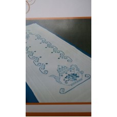 GOEDKOOP: Borduurpakket Loper Koffiepot - Tafelloper 40x100cm