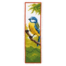 Borduurpakket - Boekenlegger Vogeltje