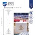 Borduurpakket Tafelloper - Bedrukte loperkit Versierde Kerstboom
