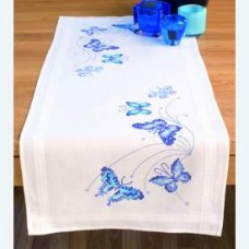 Borduurpakket Loper Vlinders - 40x100cm