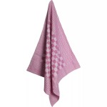 Theedoek Ruit Rood - Prima droogdoek 100% katoen 