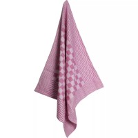 Theedoek Ruit Rood - Prima droogdoek 100% katoen 