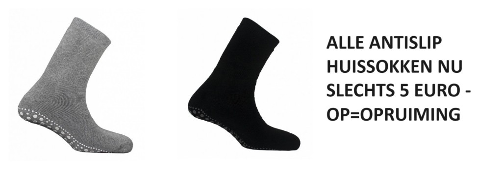Antislip sokken NU 5 euro