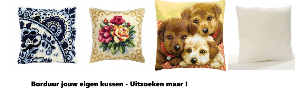 Kussens borduren