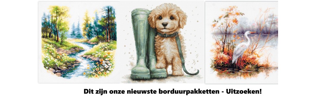 Borduurpakketten - Nieuw