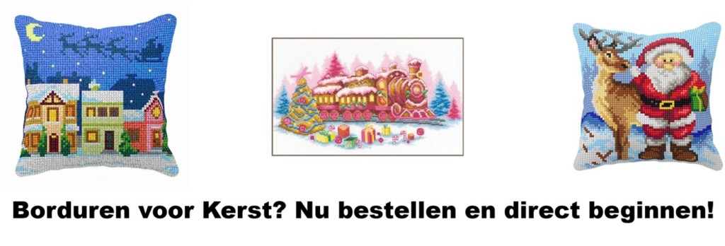 Borduren voor Kerst